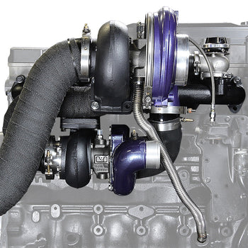 ATS Aurora 3000/5000 | 4000/7500 Compound Turbo System Fits 1994-2007 5.9L Cummins 202-A35-2164