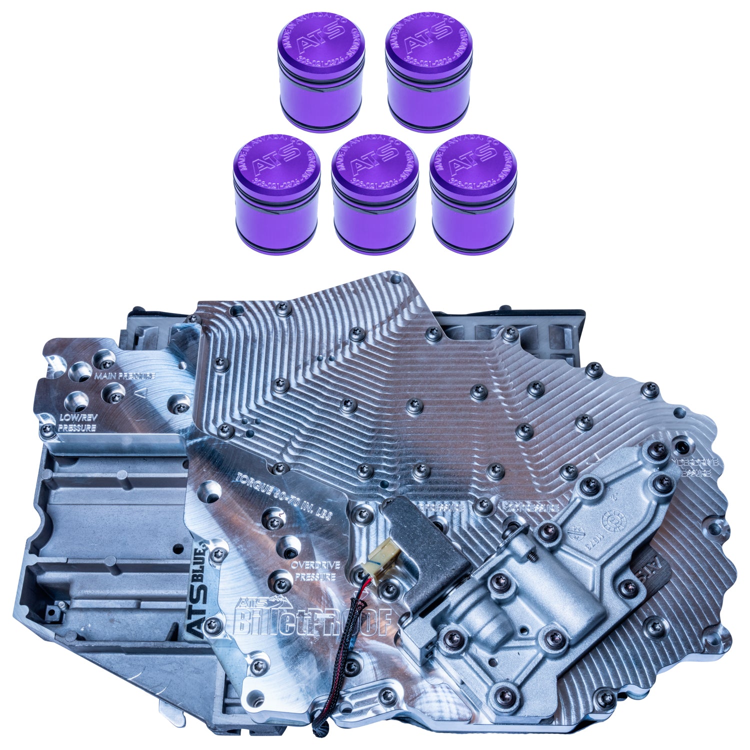 ATS 68RFE Billet Channel Plate Valve Body Fits 2007.5-2019+ 6.7L Cummins 303-910-2380