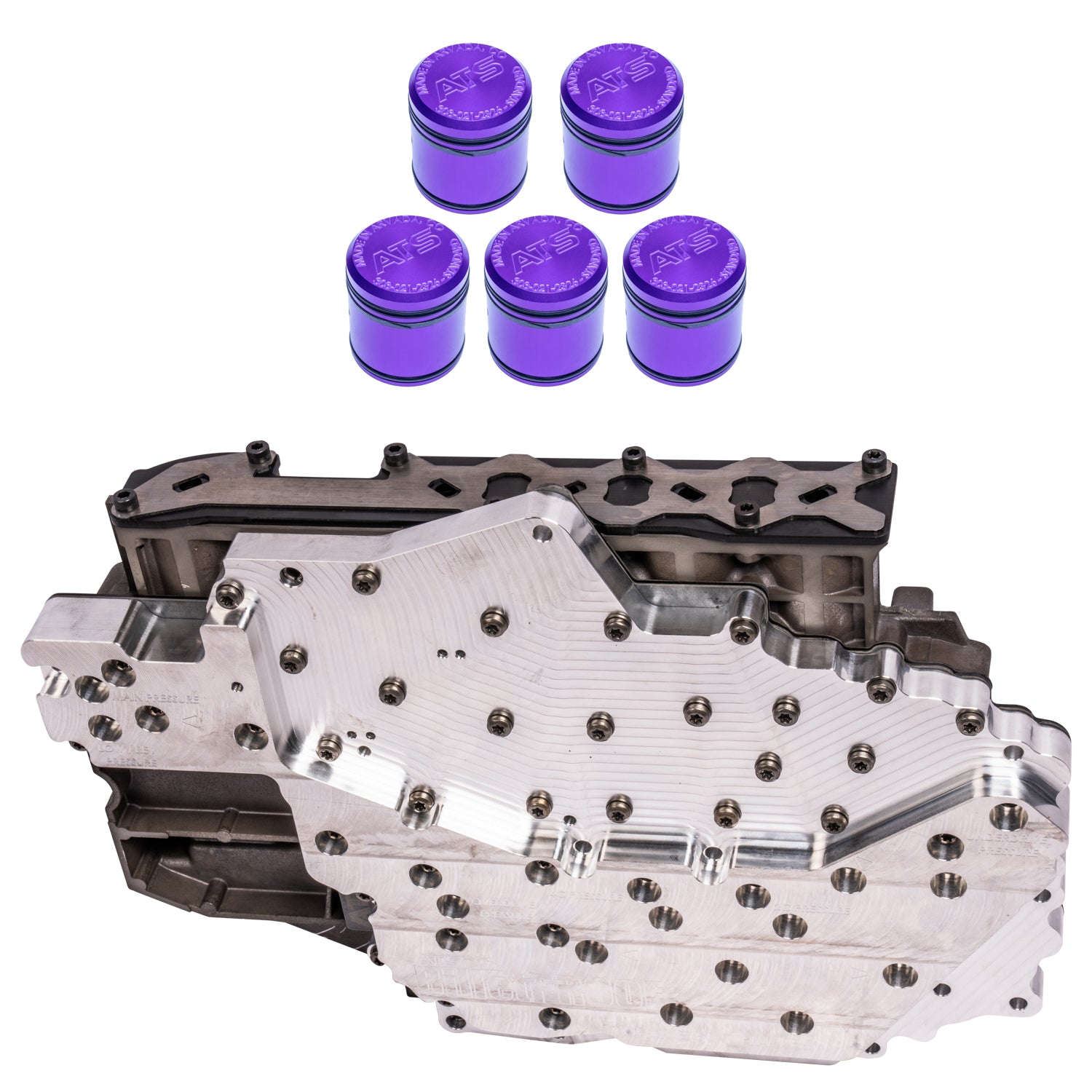 ATS 68RFE Billet Channel Plate Valve Body Fits 2007.5-2019+ 6.7L Cummins 303-910-2326