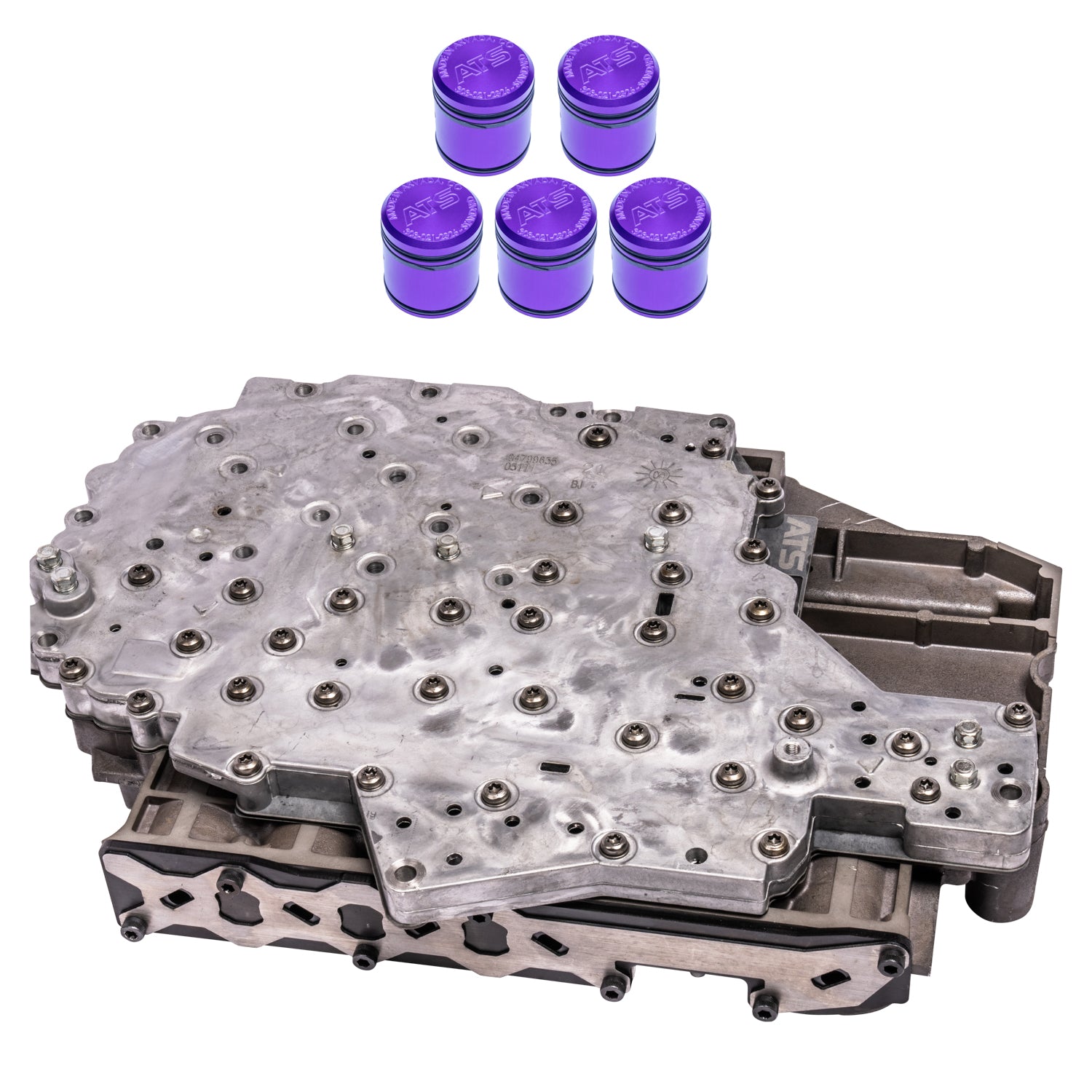 ATS 68Rfe Performance Valve Body Fits 2007.5-2019+ 6.7L Cummins with Optional Solenoid Pack 303-900-2326